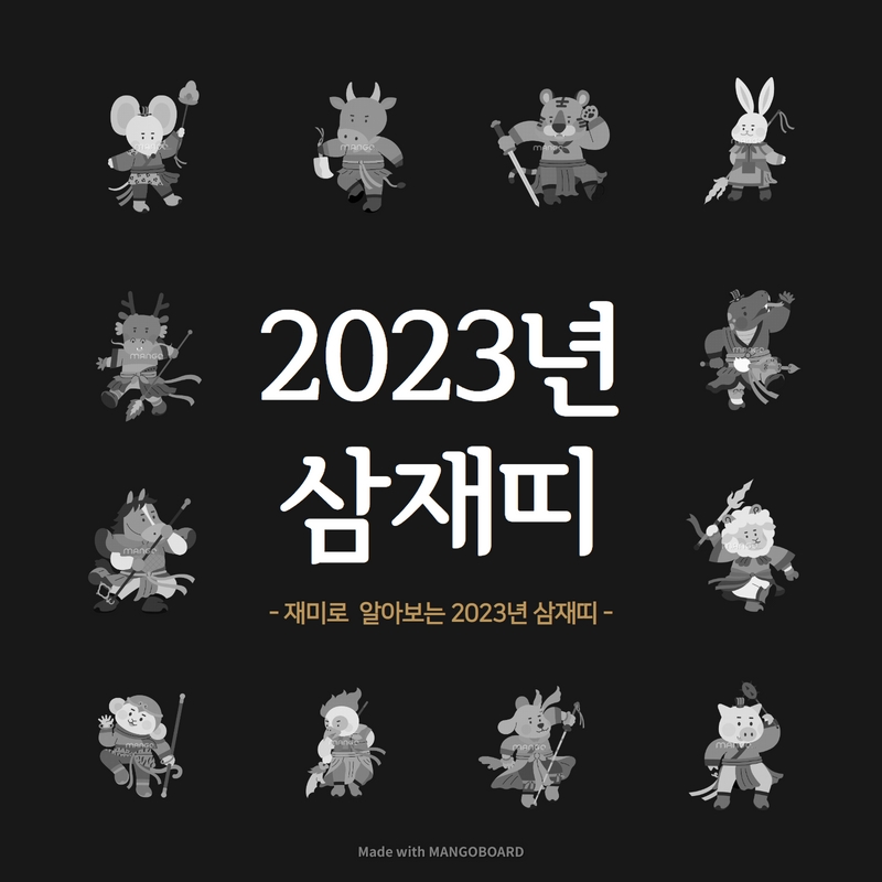 2023 삼재띠