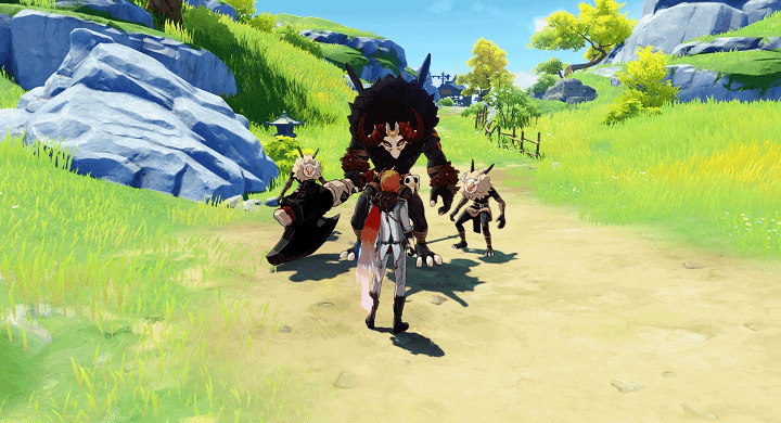 원신 타르탈리아 원소폭발2