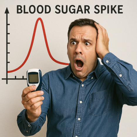 혈당 스파이크 사진