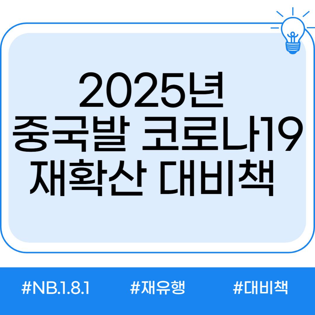 2025년 코로나 재확산