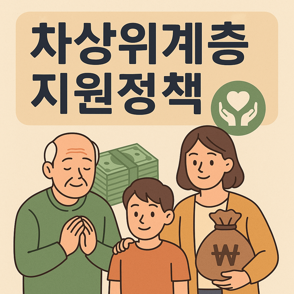 차상위계층 지원정책