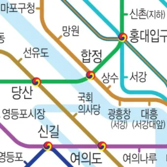 서울 지하철 노선도 크게보기 최신 버전 고화질_20