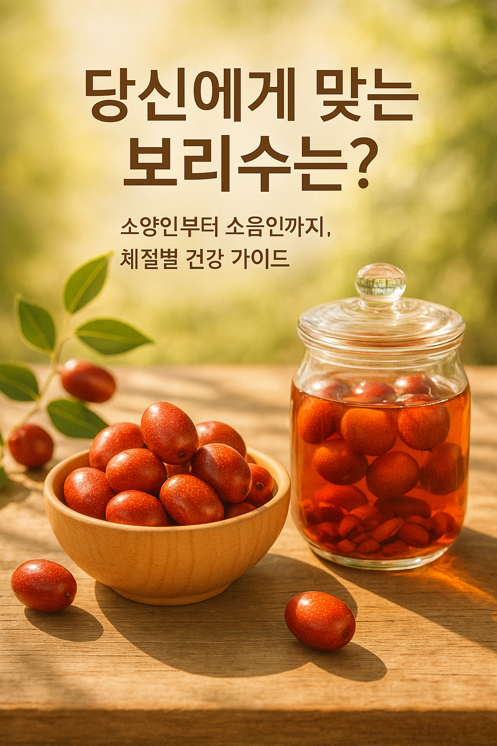 보리수, 누구에게 꼭 필요한 열매인가? 체질별 효능 가이드