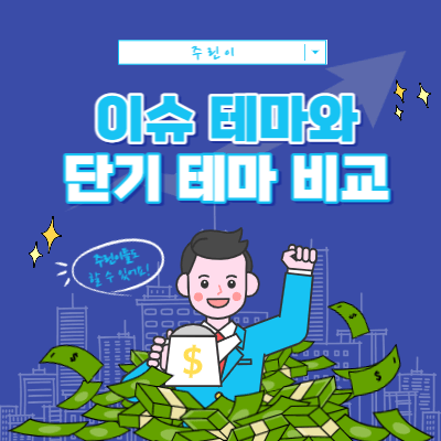 이슈 테마와 단기 테마의 비교 - 시간 외 단일가 상한가