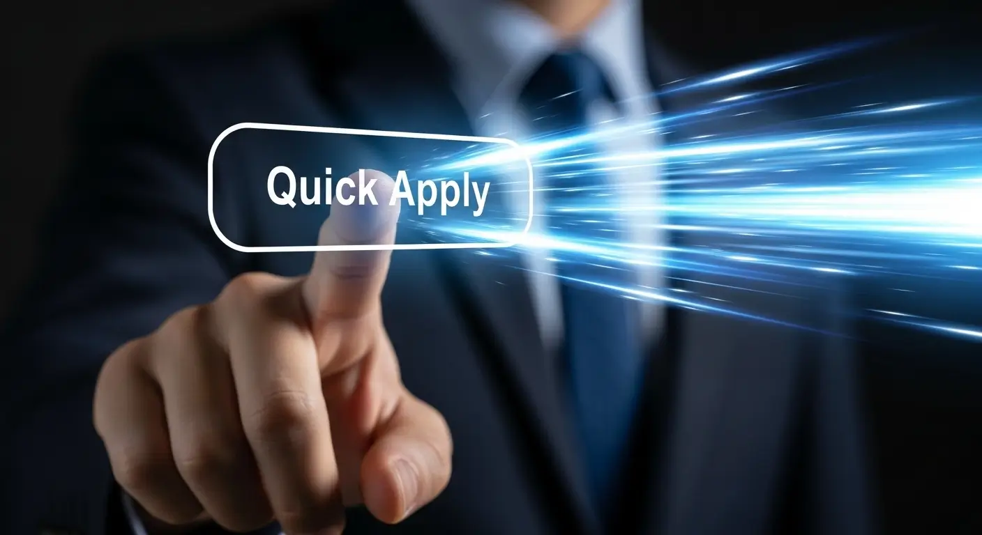 스마트폰으로 모바일 간편 신청 버튼을 누르자, 로켓처럼 빠른 속도로 비대면 대출이 진행되는 모습