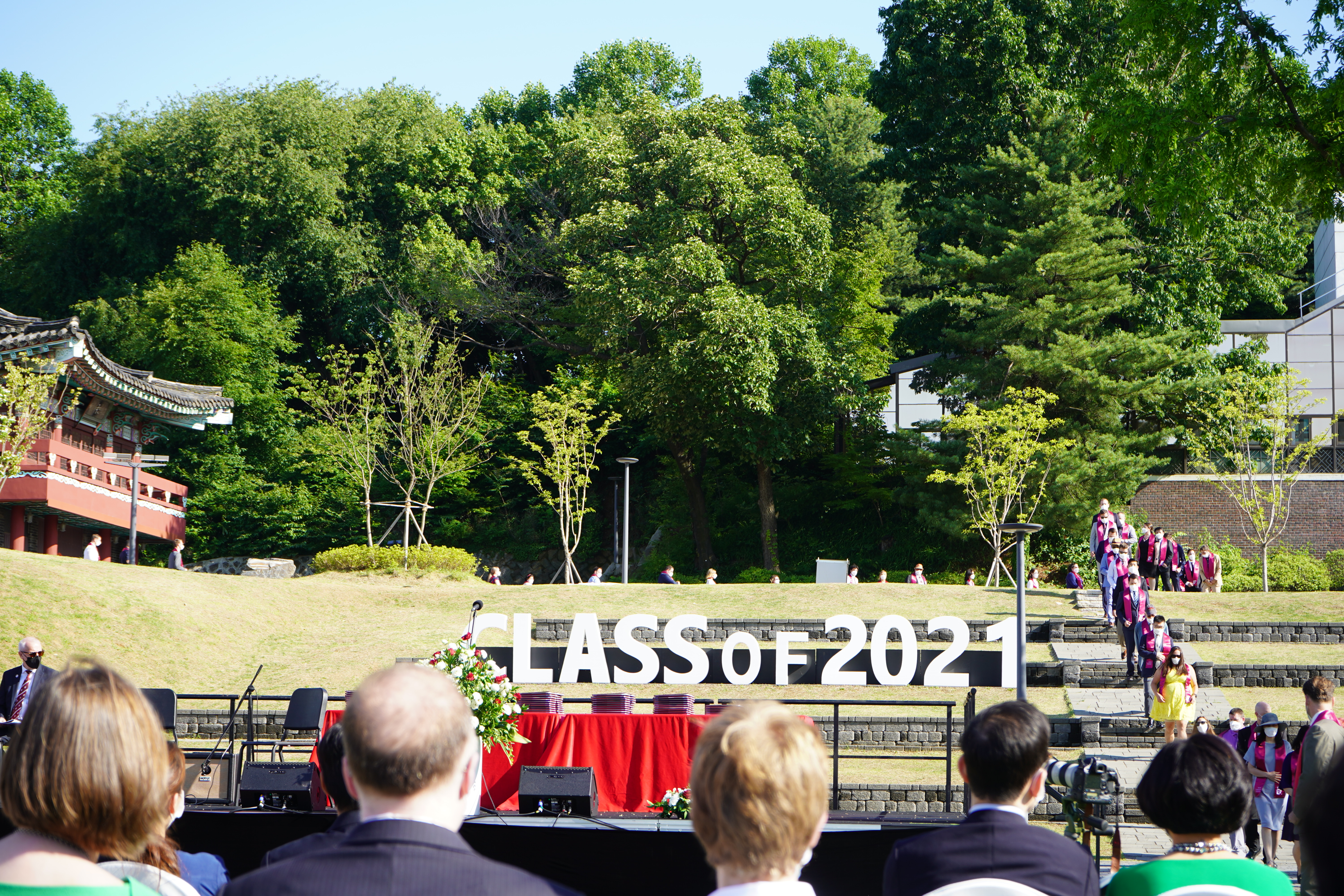 2021년 졸업식 사진