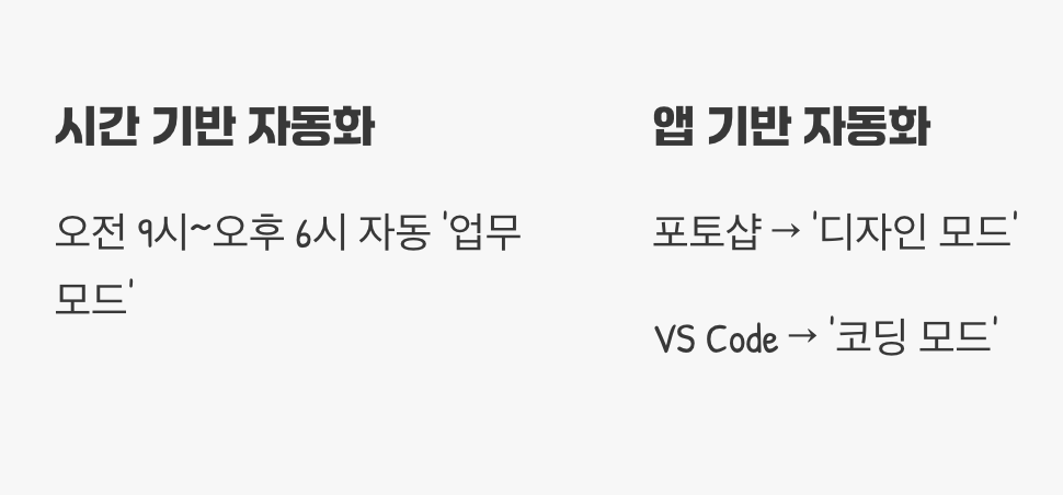 '자동화'로 똑똑하게, 알아서 켜지는 마법
