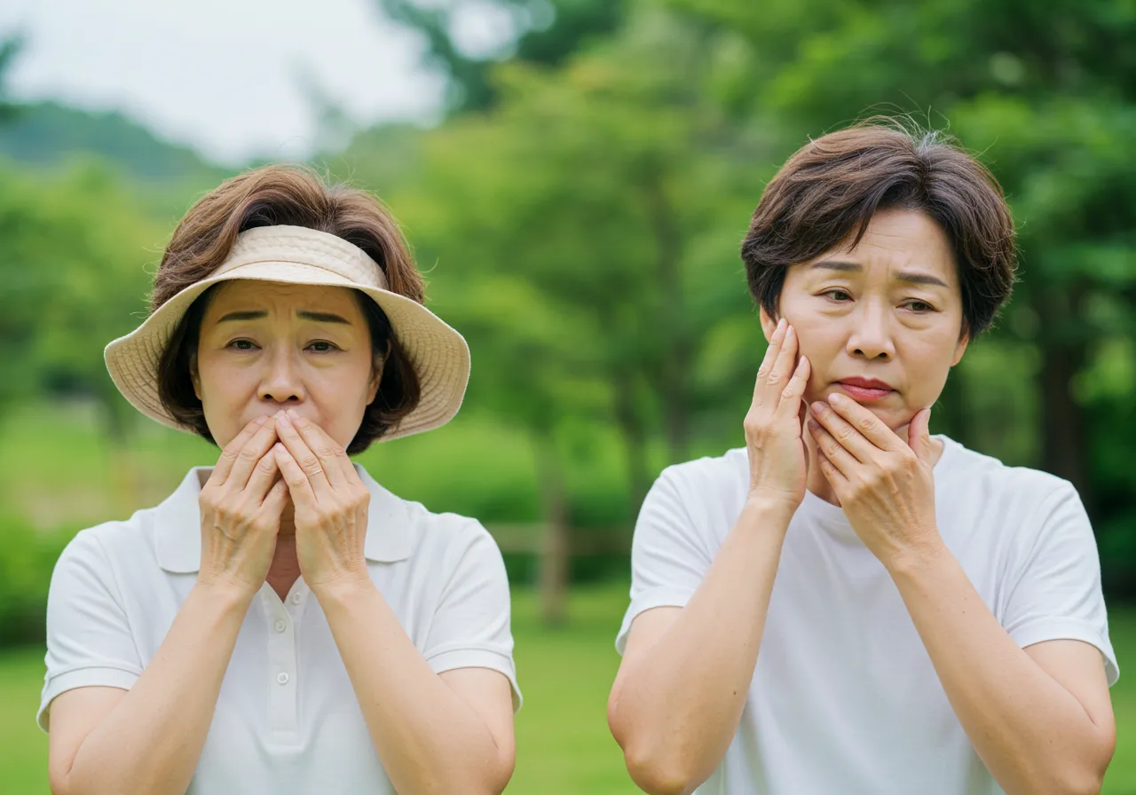 전해질 불균형, 신장 기능 저하, 의식 저하