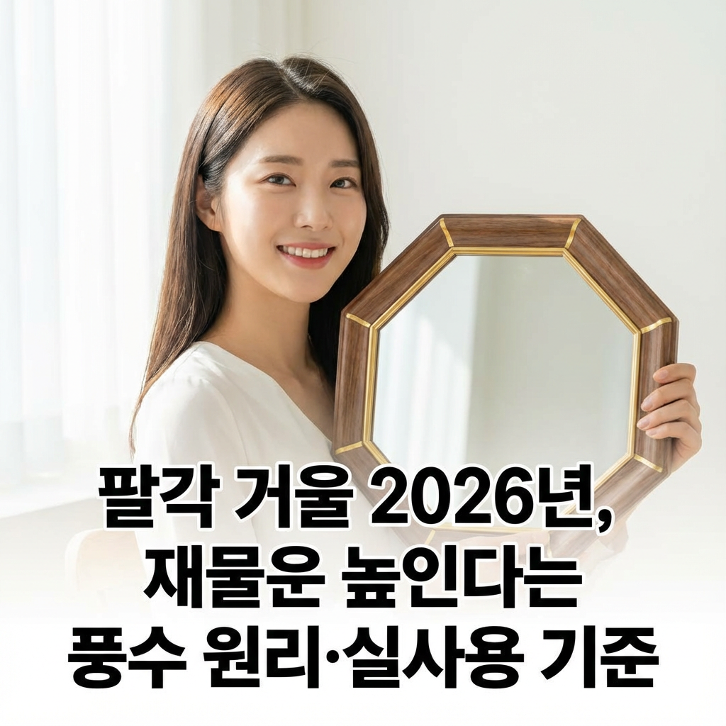 팔각 거울 2026년 ｜ 재물운 높인다는 풍수 원리&middot;실사용 기준