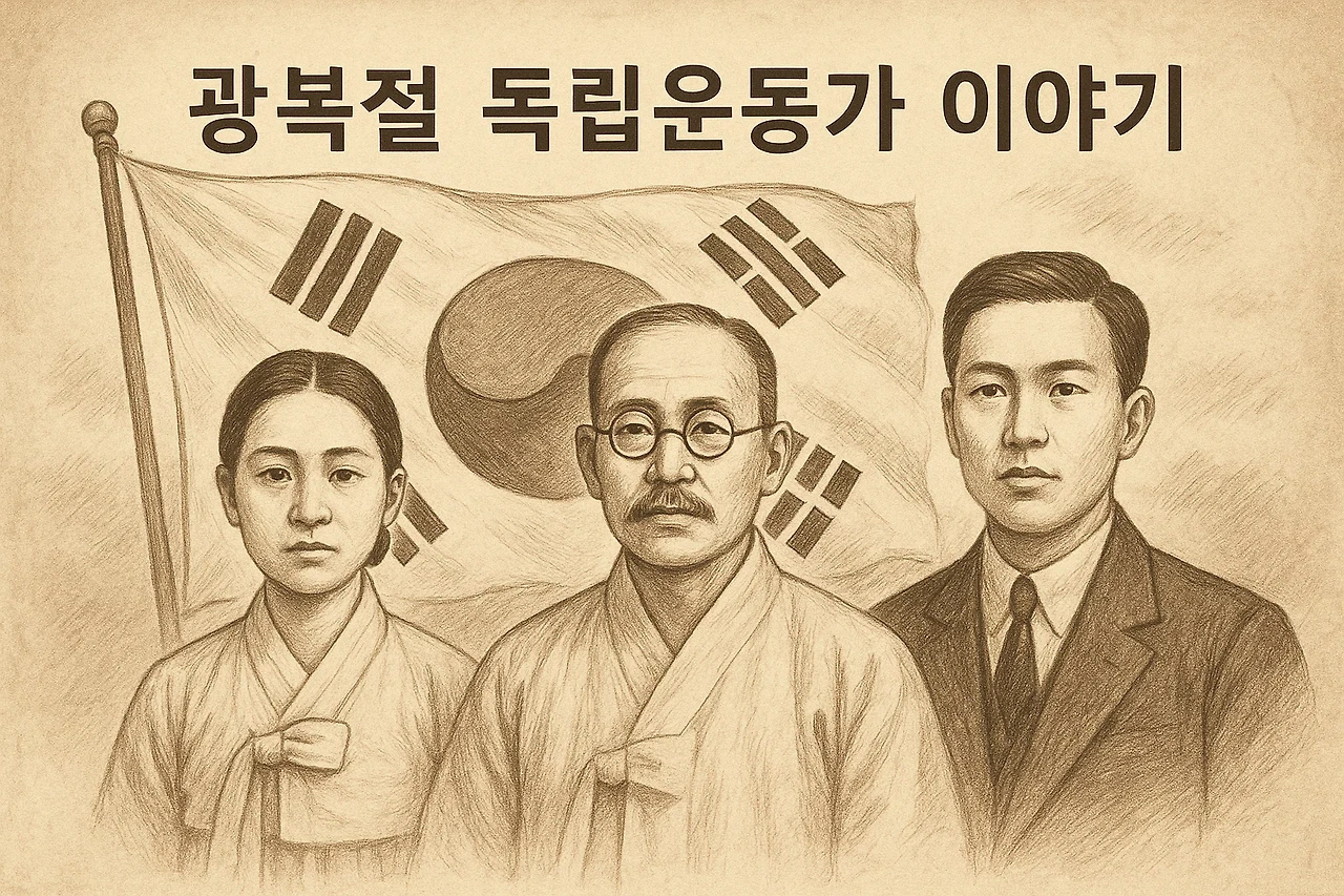 광복절을 기념한 독립운동가 이야기