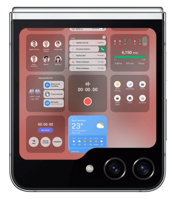 갤럭시 z 플립 5 관련 사진 이미지입니다.