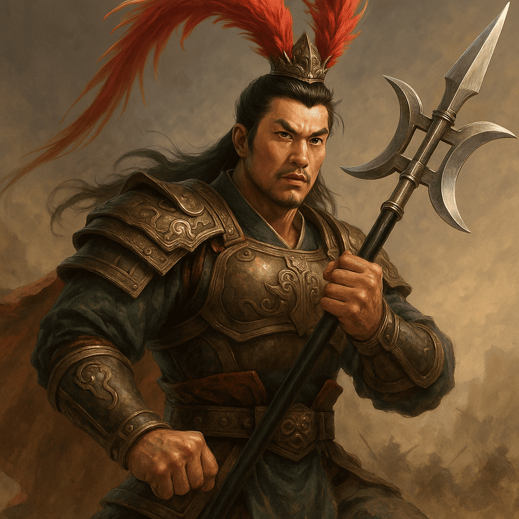 방천화극을 든 여포