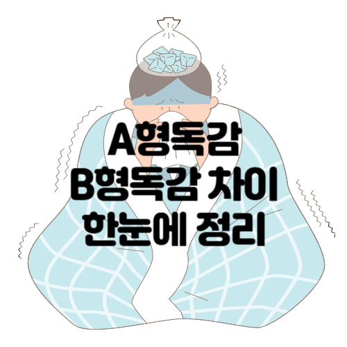 A형독감 B형독감 차이 한눈에 정리