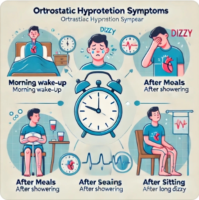 시간대별 증상 정리