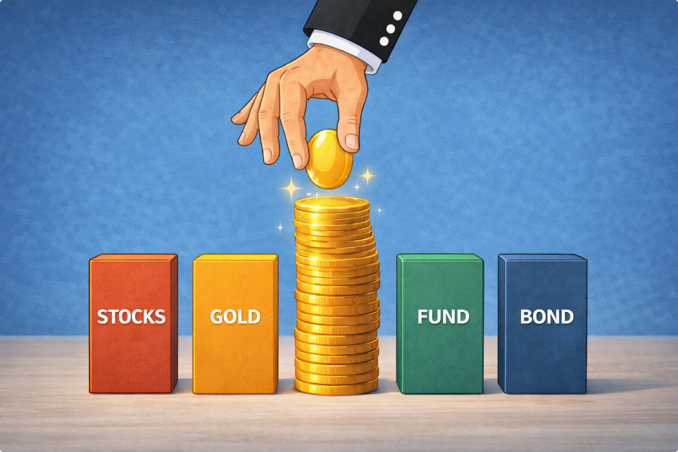 자산군별 분산투자 관련 사진