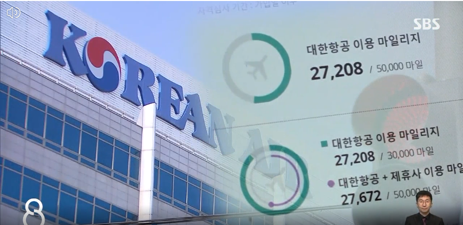 2023.대한항공.마일리지.개편.잠정보류.개선대책검토