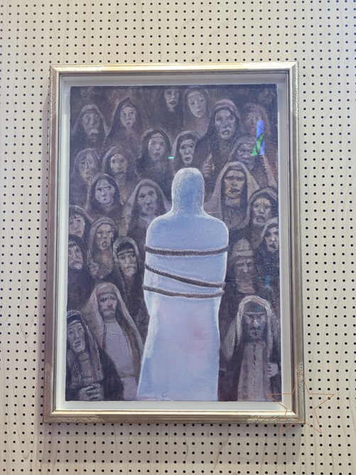 항동성당 십자가의 길 제1처 예수님께서 사형선고를 받으심을 묵상합니다.