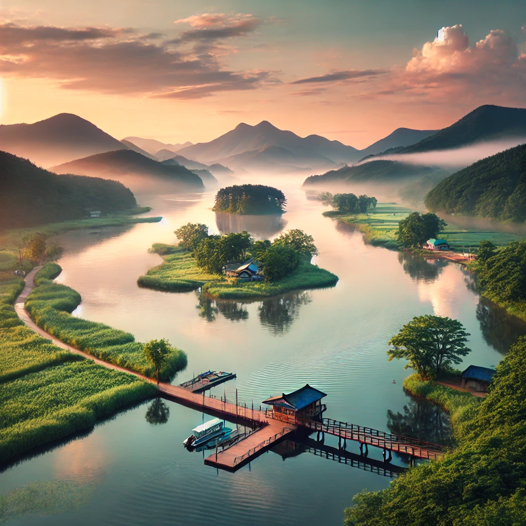 양평 두물머리 관련 사진.