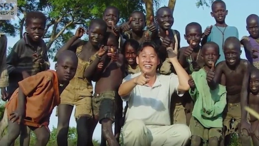 사랑이 가득한 그는 실천하는사랑을 우리에게 보여주었다.