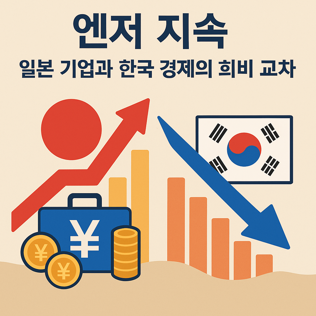 엔저 지속, 일본 기업과 한국 경제의 희비 교차