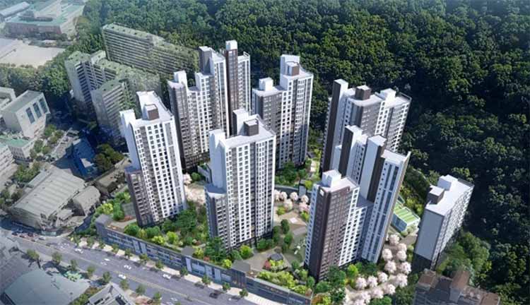 성남 성지궁전 재건축 조감도