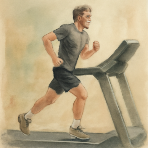 런닝머신-고속달리기-주의