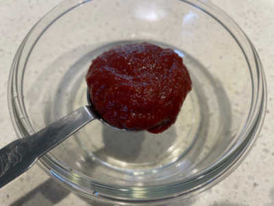 노각무침 양념 - 고추장 1큰술