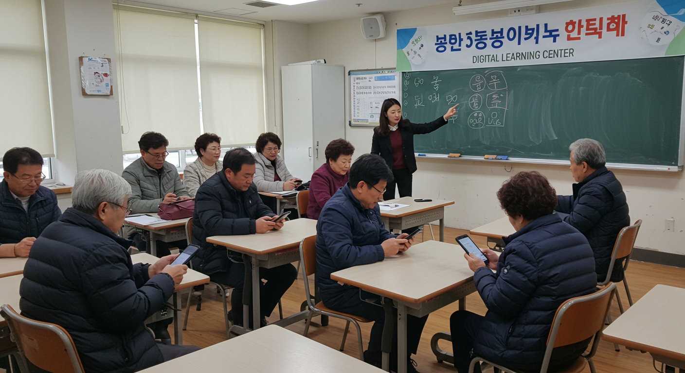 고령층 스마트폰 활용법 (시니어기기, 디지털배움, 모바일교육)