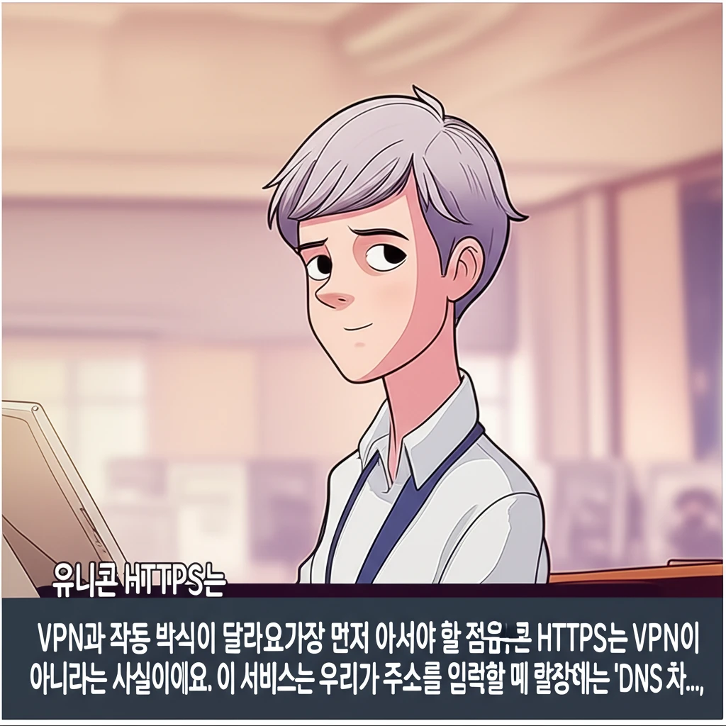 차단 사이트 접속과 보안 강화 유니콘..