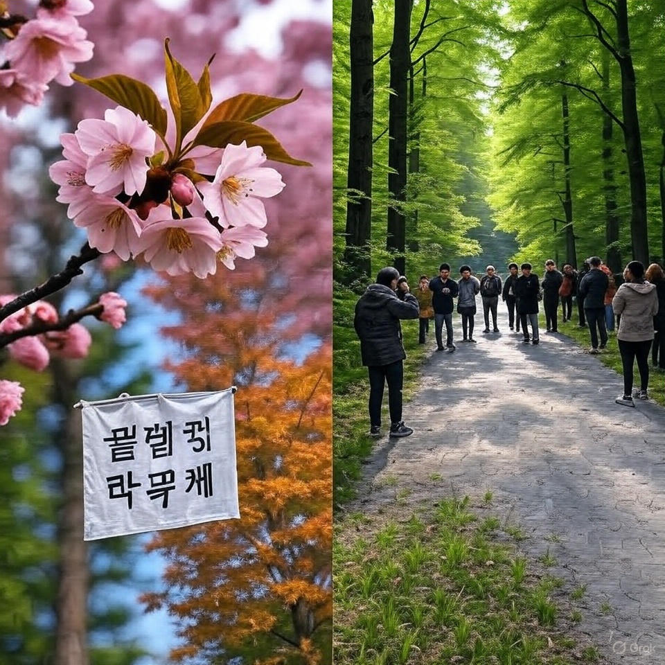 화담숲 단풍축제
