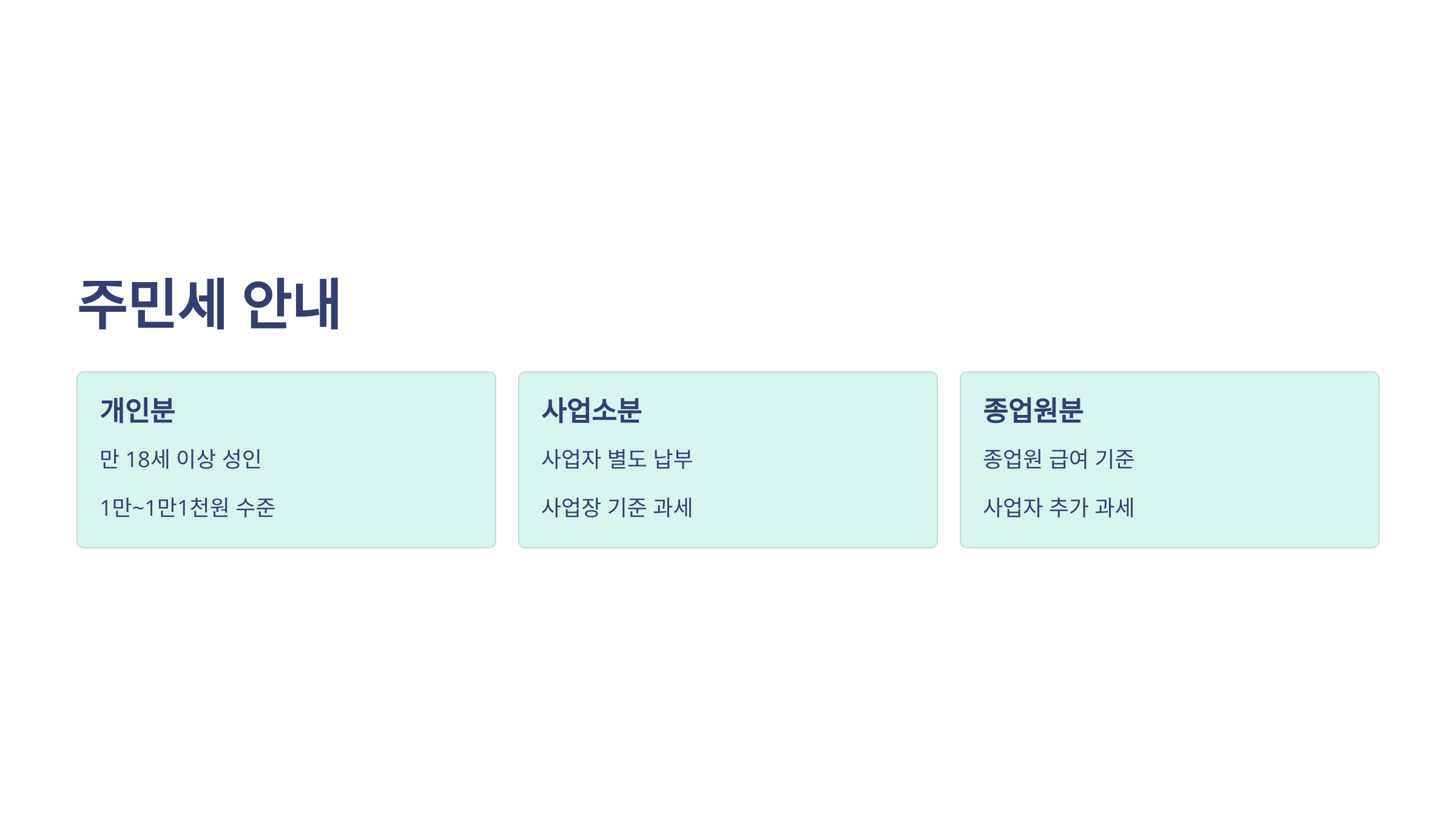 🧾 2025 지방세 납부 기간, 자동차세와 주민세 꼭 챙기세요!