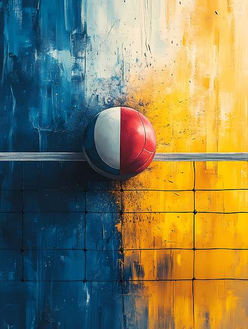 배구공 일러스트2