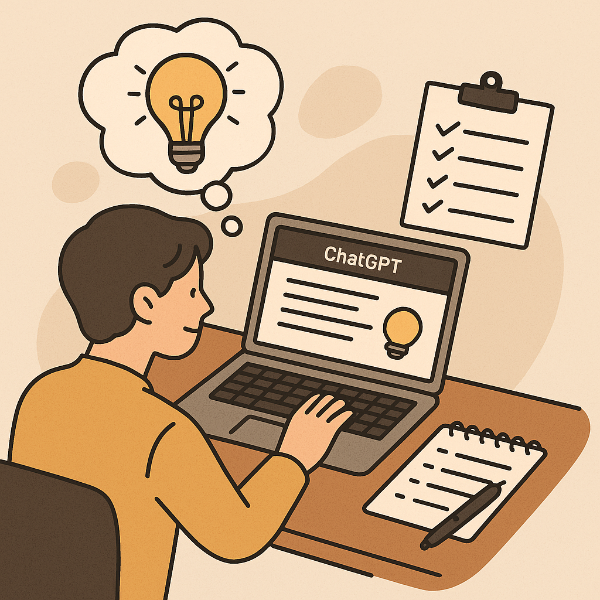 아이디어를 얻는 사진