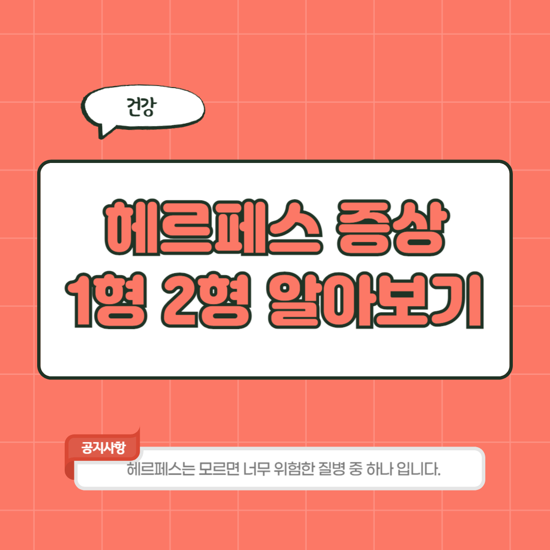 헤르페스 2형 1형 바이러스 치료법 증상 성병 연고 보균자