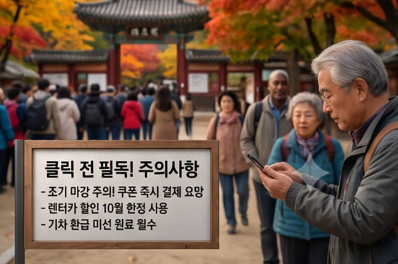 "올가을, 나랑 반값 여행 갈래?" - 2026 여행하는 가을 프로모션 혜택 및 신청방법 핵심정리