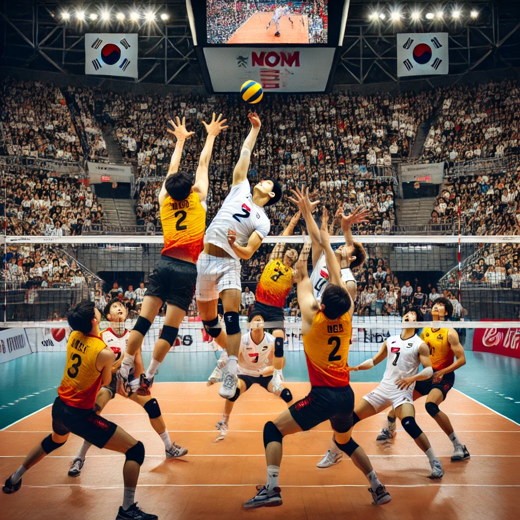 남자 프로배구 중계 방송