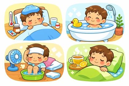 열감기 시 체온 낮추는 방법 설명14