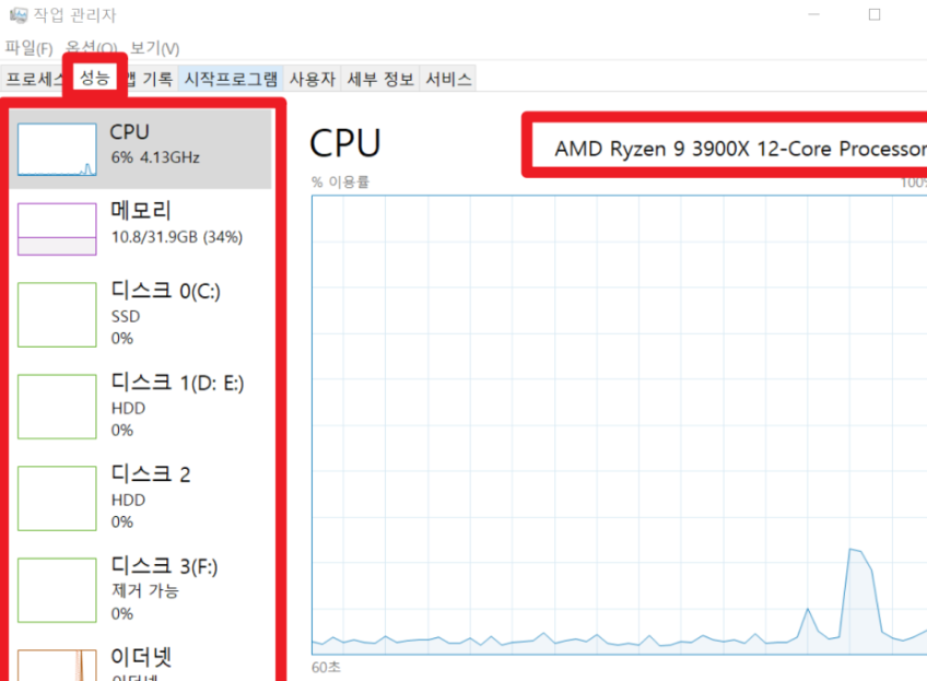중고 조립컴퓨터 성능 높이는 법 관련 사진