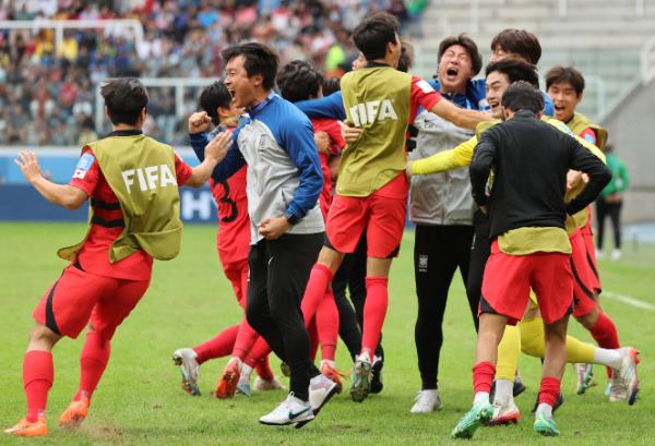 U-20 월드컵 4강진출 관련 이미지입니다.