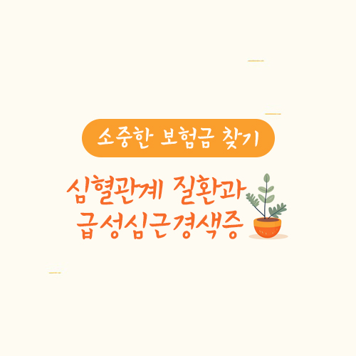 심혈관계 질환과 급성심근경색증 진단비