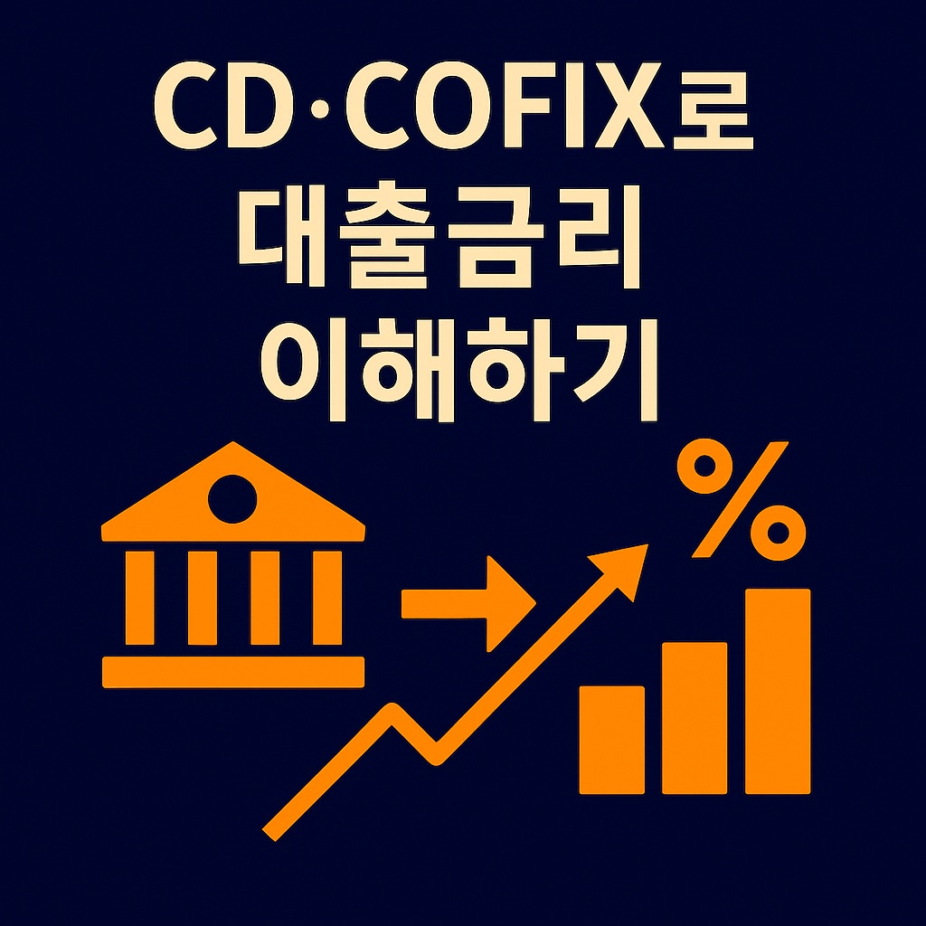 CD금리와 COFIX 금리가 대출금리에 반영되는 구조를 이해하는 방법