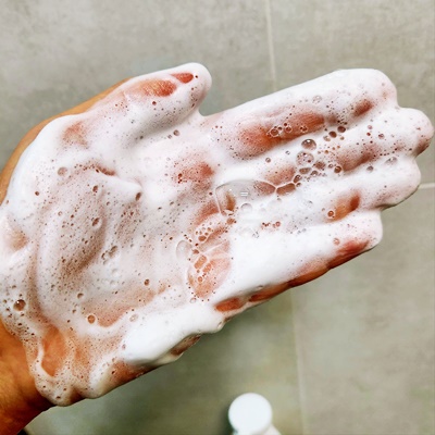 스킨유샤워젤거품