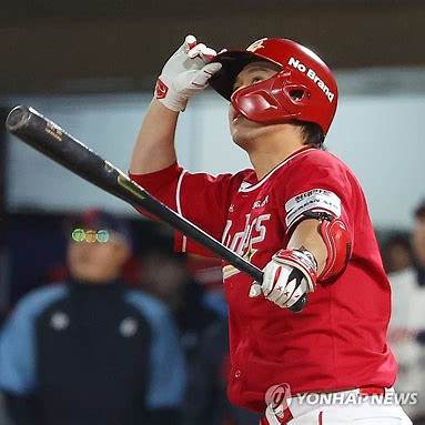 최정 홈런 장면