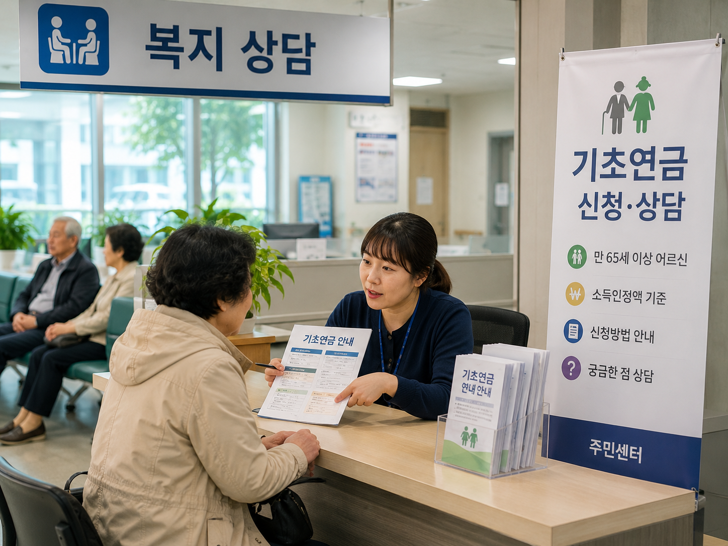 기초연금 신청상담