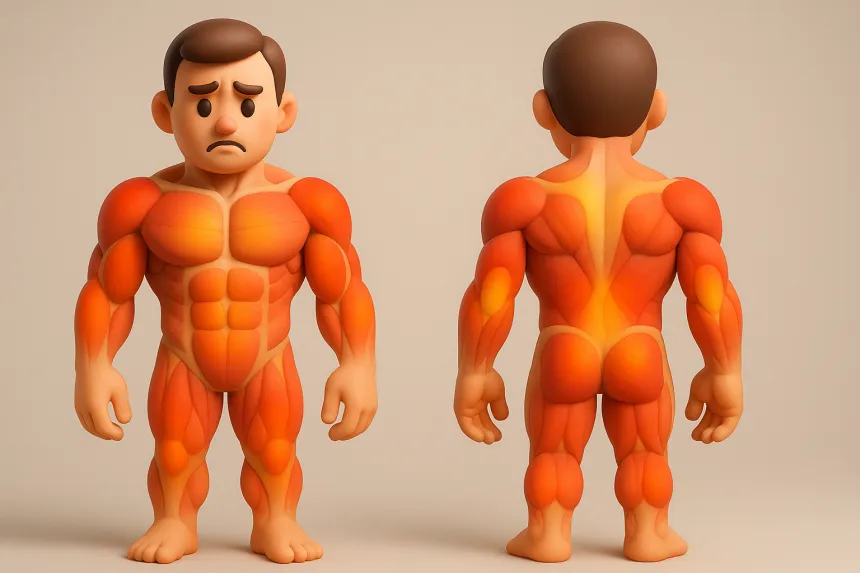 근육통 빨리 푸는법