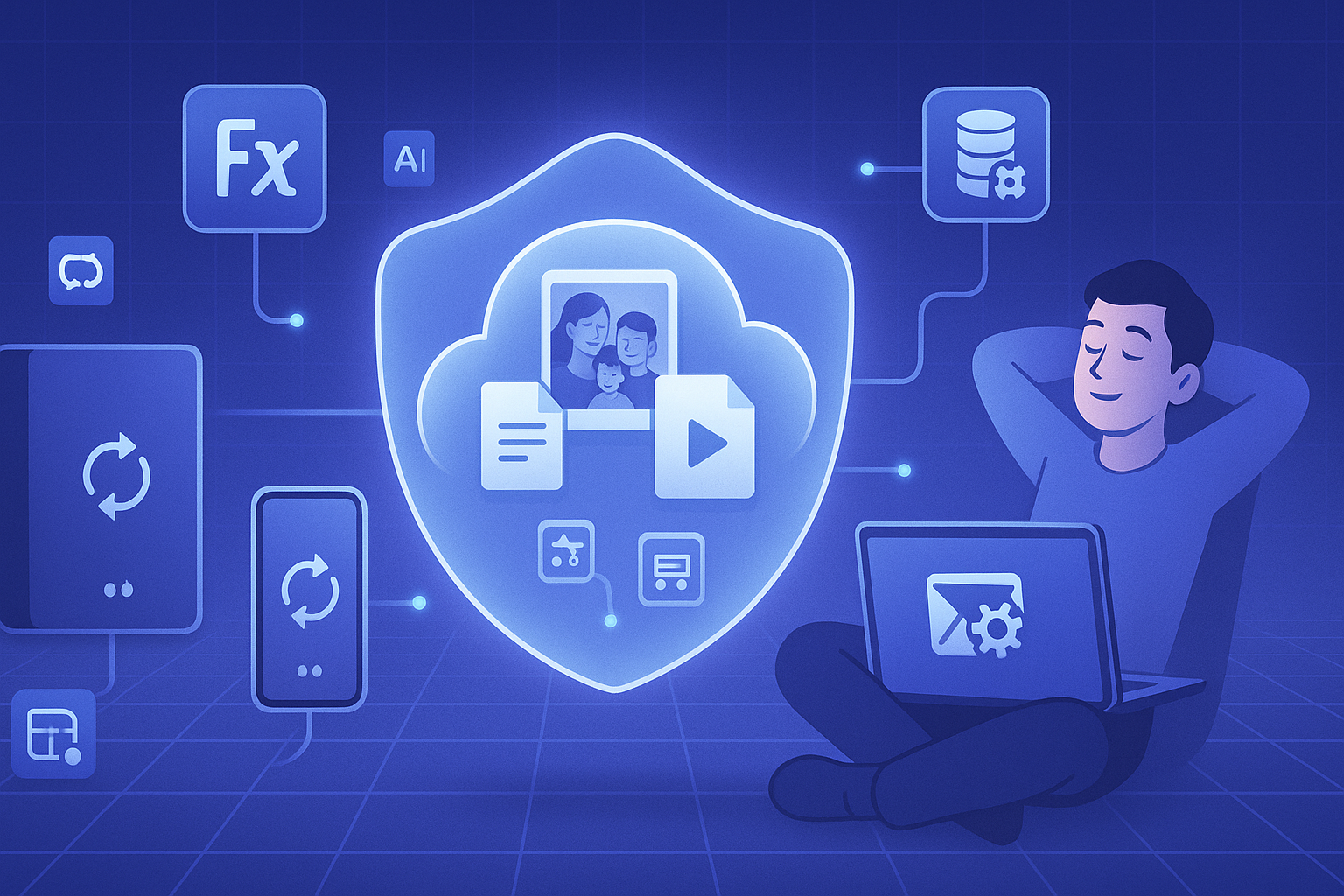 디지털 공간 속 백업 시스템