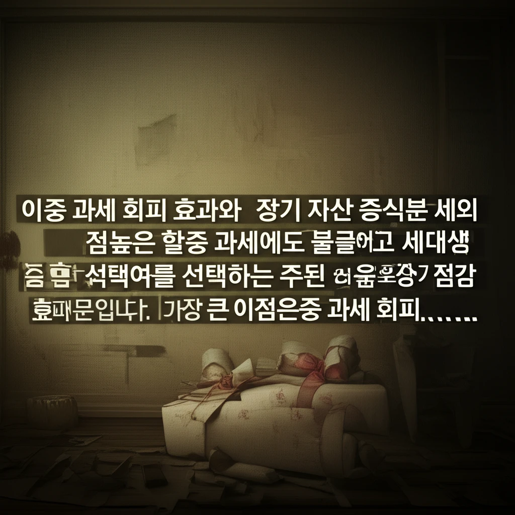 할증 30% 세대생략 증여, 미래 자..