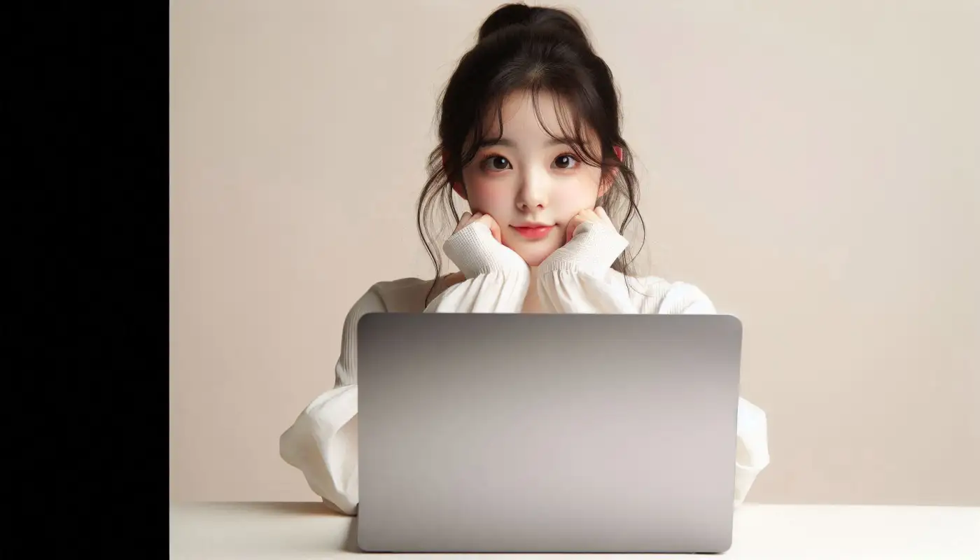 구글-ai-studio-사용법을-알아보는-여성의-모습