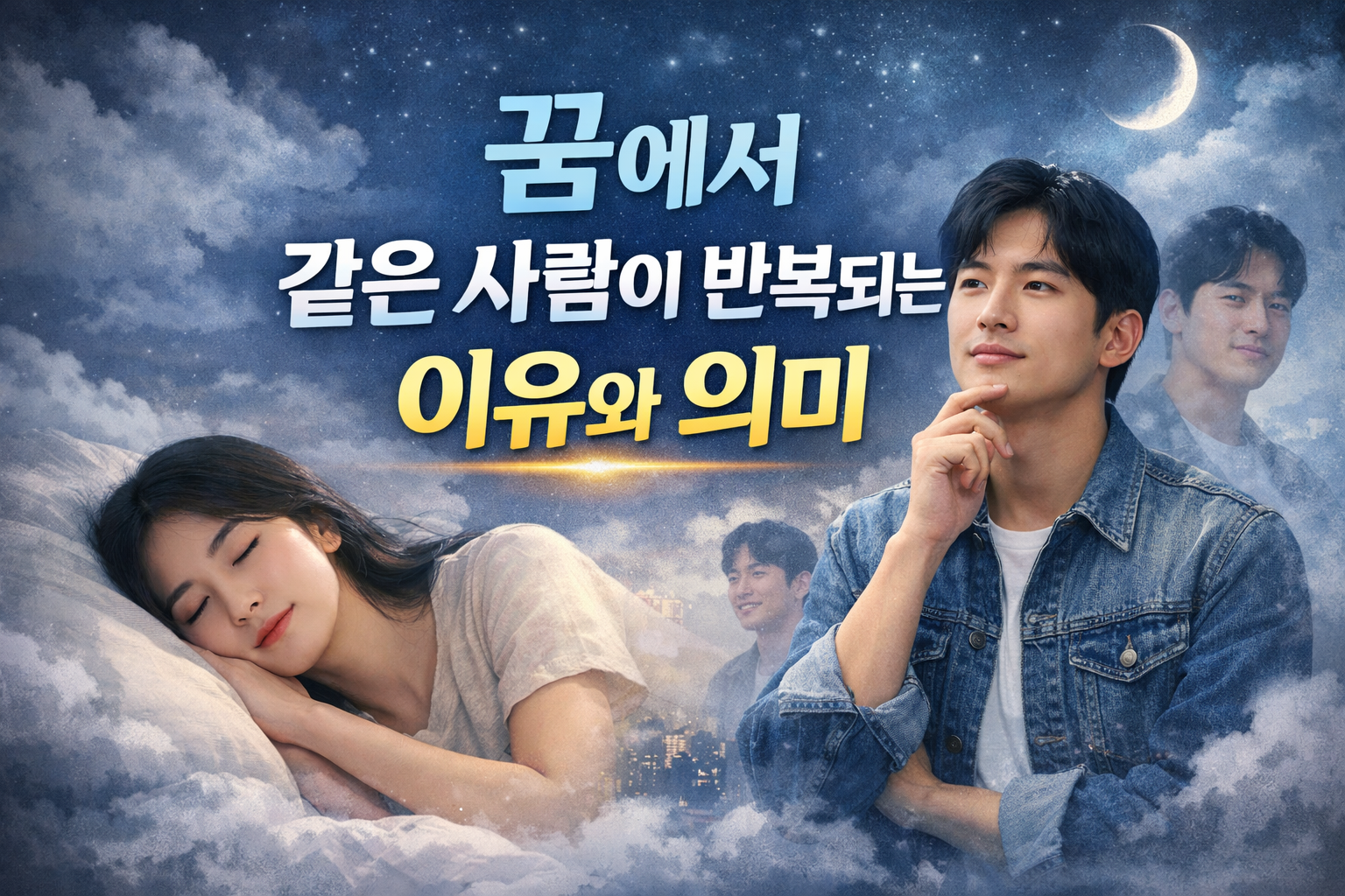 꿈에서 같은 사람이 반복되는 이유와 의미