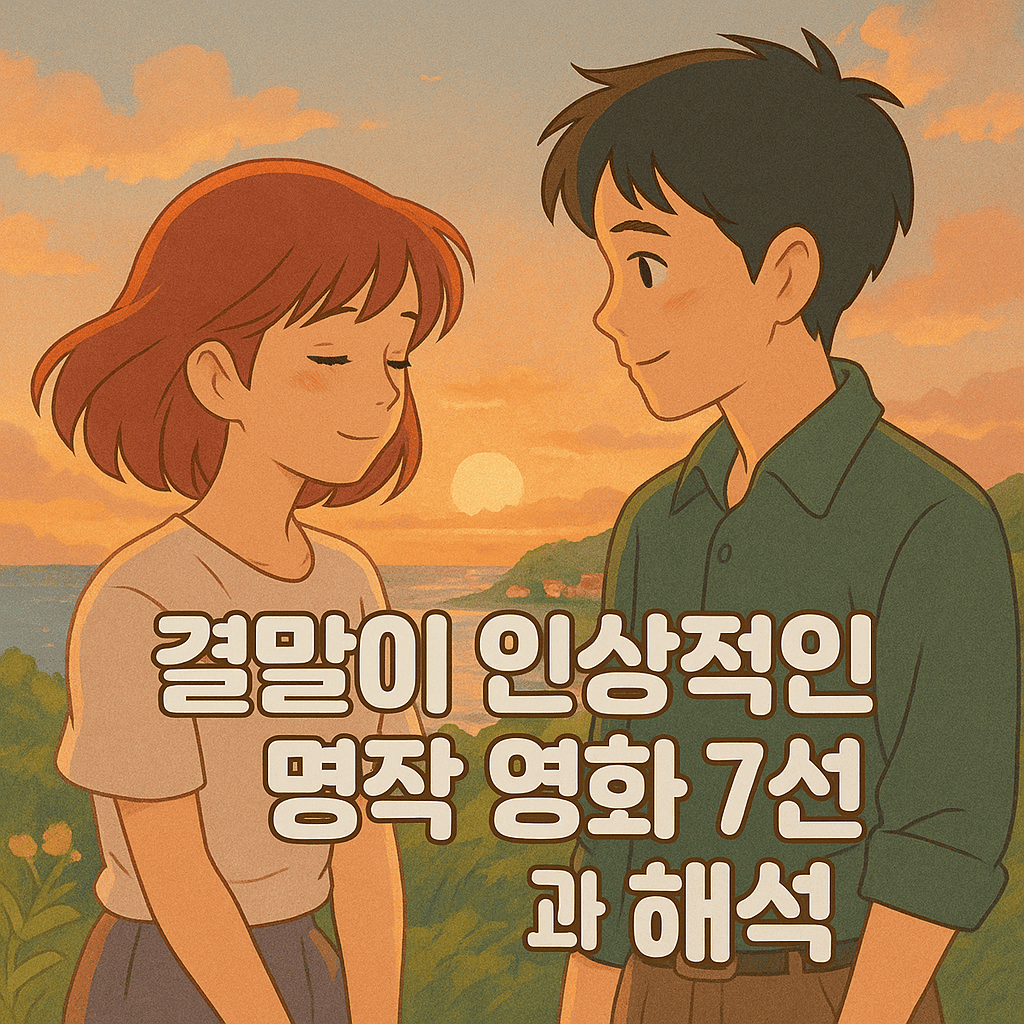 결말이 인상적인 명작 영화 7선과 해석